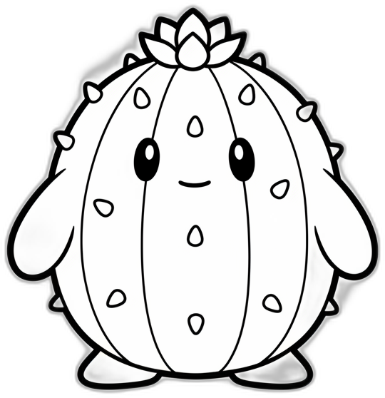 サボテンの怪獣