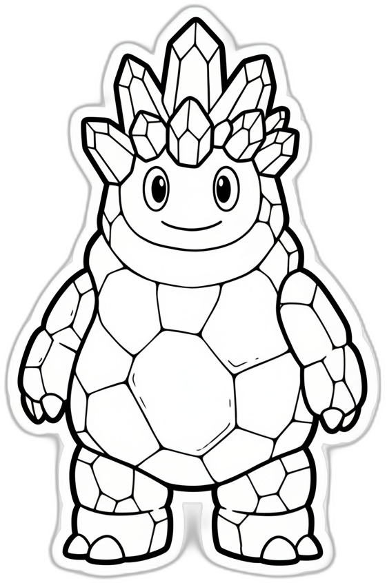 クリスタルの怪獣